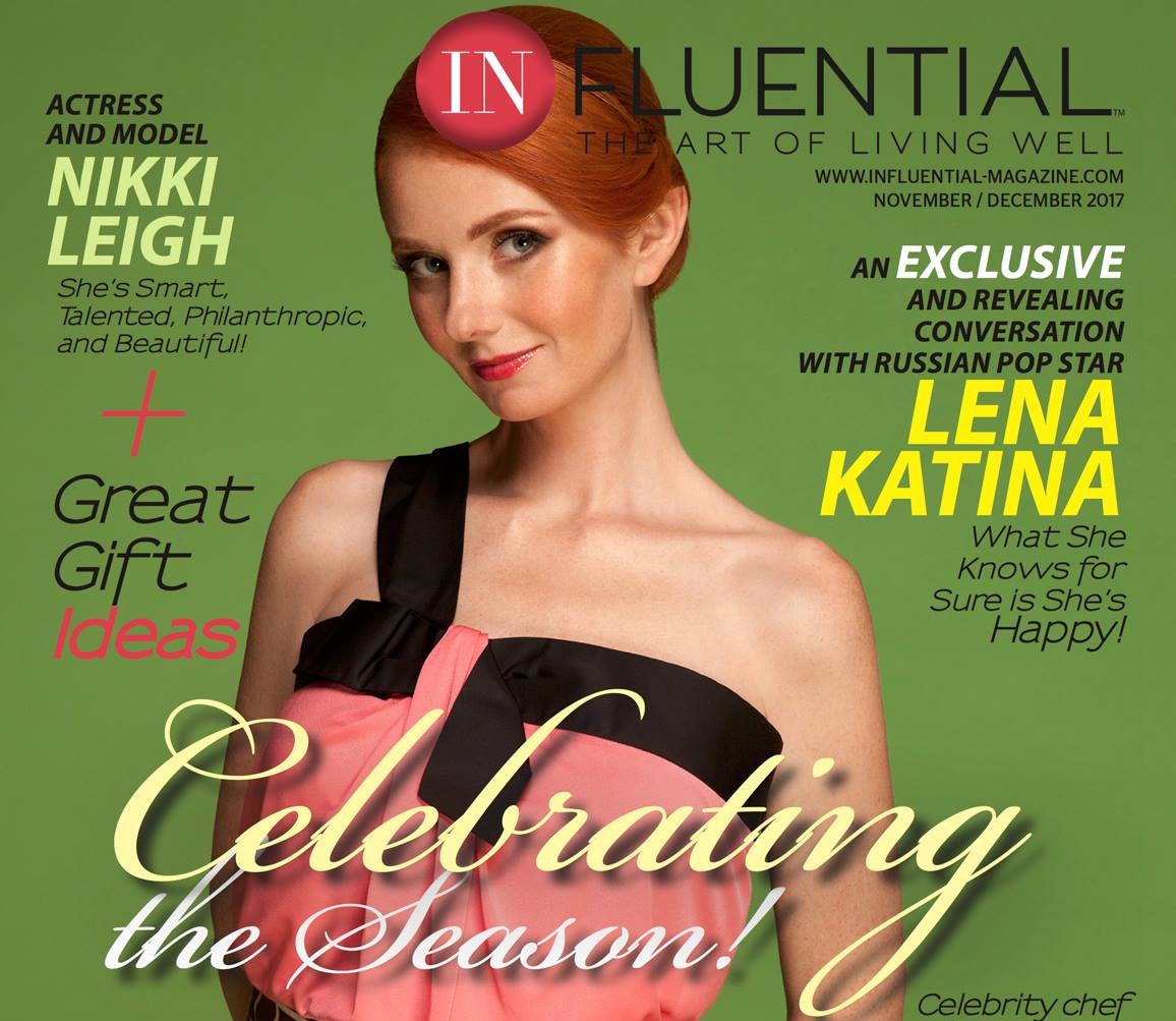 Lena appear on the cover of the «InFluential Magazine»